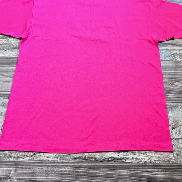 Vintage NWT HRLA Maui Embroidered T Shirt Size XL Pink Single Stitch Deadstock - Picture 12 of 16
